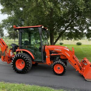 2018 Kubota B2650 Tractor Loader Backhoe Factory Cab