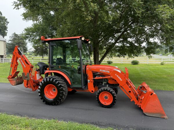 2018 Kubota B2650 Tractor Loader Backhoe Factory Cab