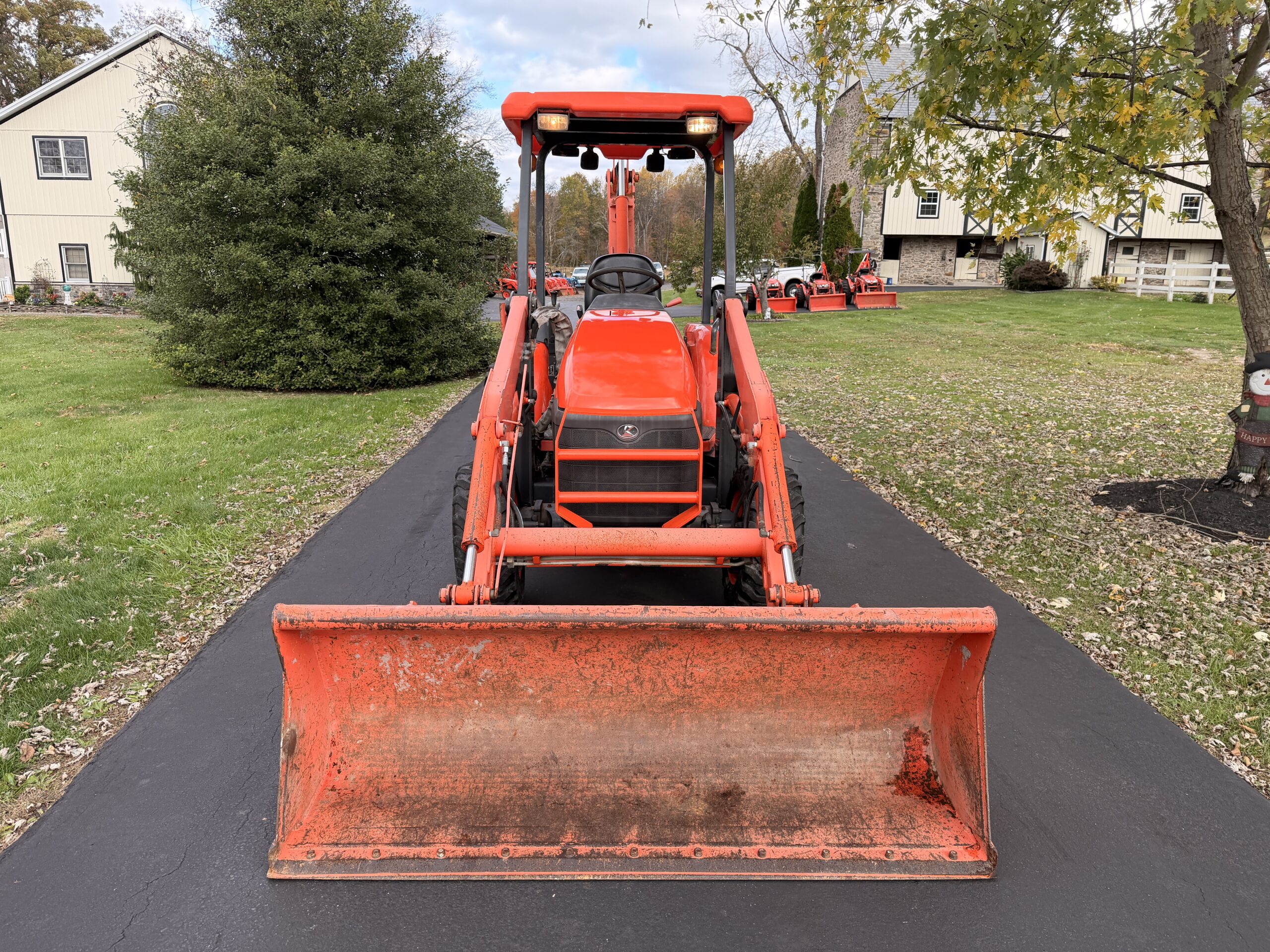 2008 Kubota L39 Tractor Loader Backhoe - Image 5