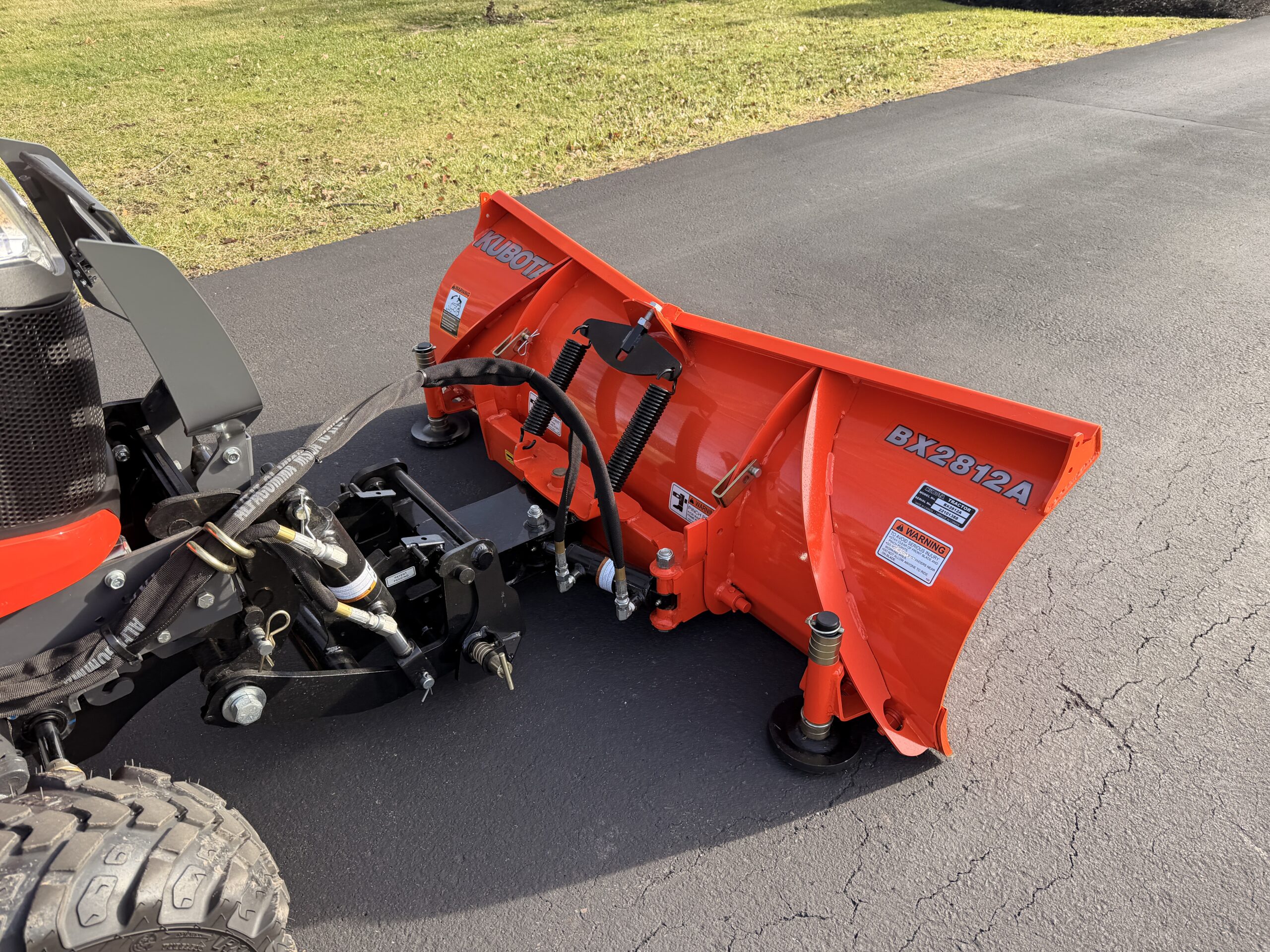2020 Kubota BX2380 Tractor Snowplow - Image 5