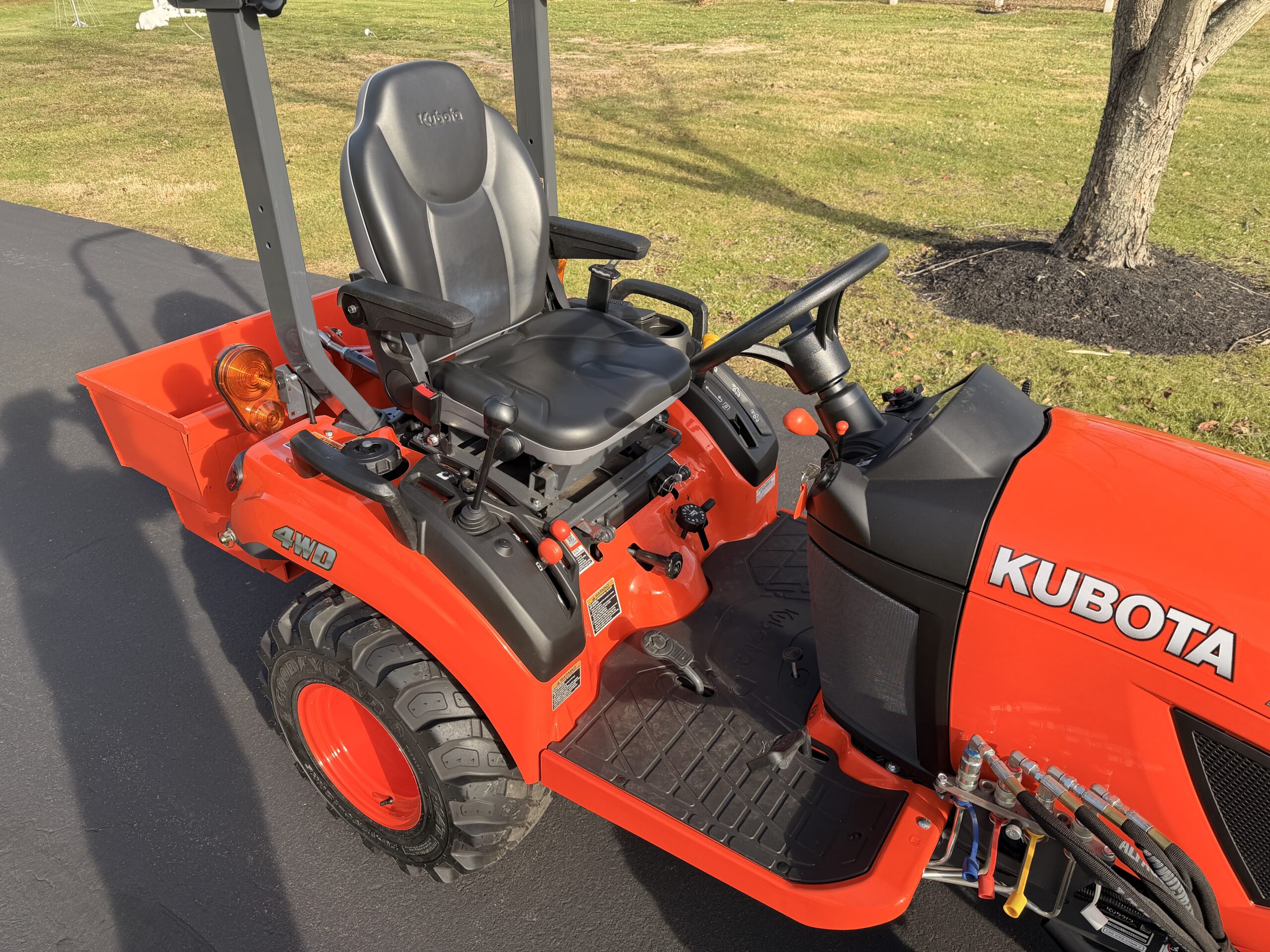 2020 Kubota BX2380 Tractor Snowplow - Image 7