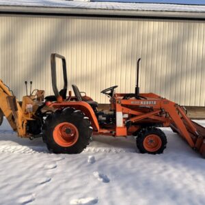 1990 Kubota B9200 Tractor Loader Backhoe