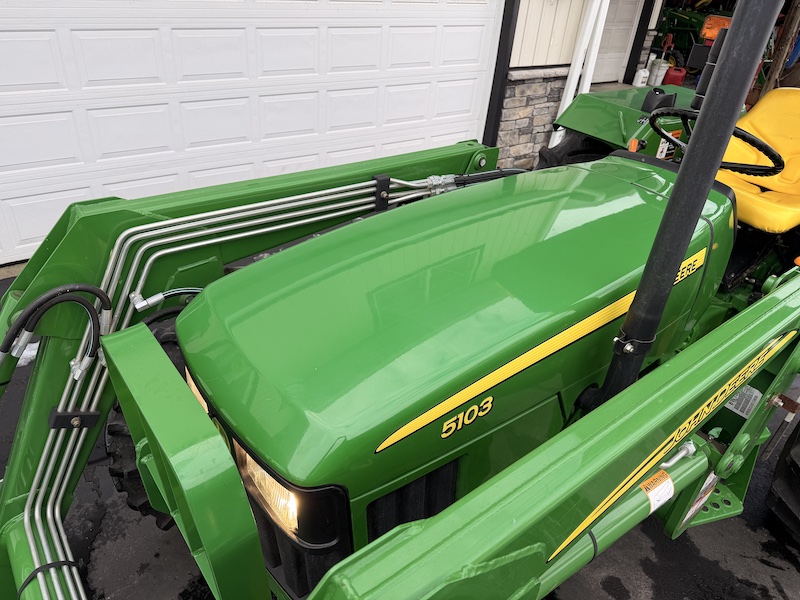 2008 John Deere 5103 Tractor Loader - Image 9