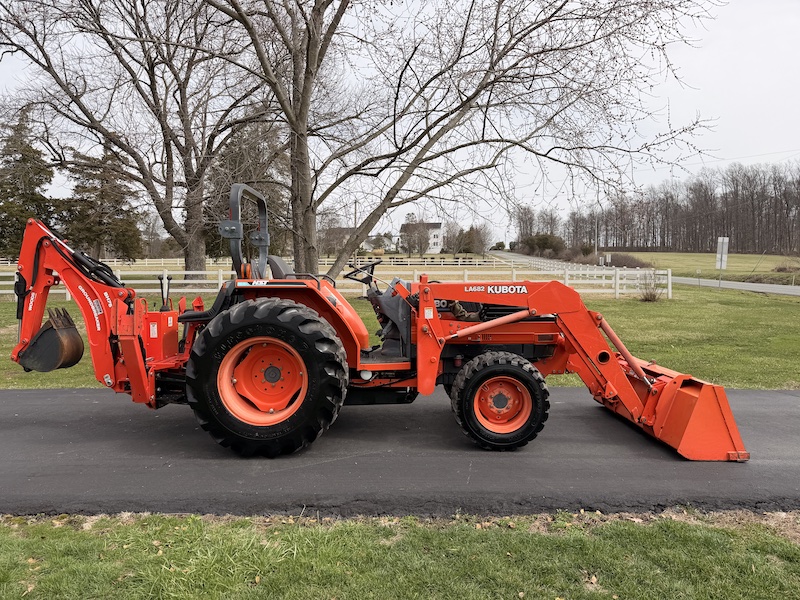 2002 Kubota Grand L3710 Tractor Loader Backhoe