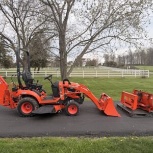 2018 Kubota BX23S Tractor Loader Backhoe Mower Snow Plow