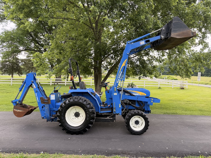 2007 New Holland T1510 Tractor Loader Backhoe - Image 10