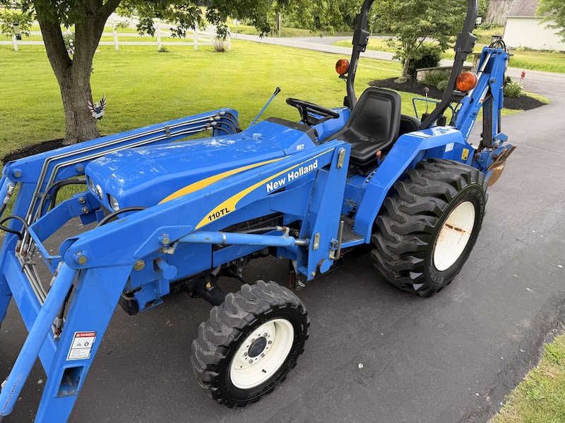 2007 New Holland T1510 Tractor Loader Backhoe - Image 19