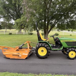 1999 John Deere 4100 Tractor Woods Mower