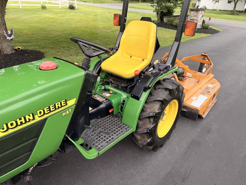 1999 John Deere 4100 Tractor Woods Mower - Image 14