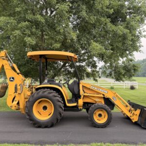 2003 John Deere 110 Commercial Tractor Loader Backhoe