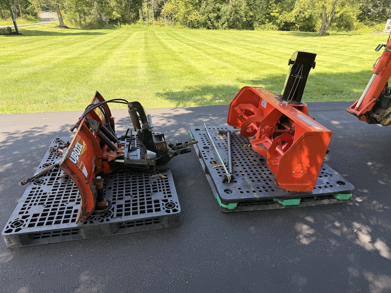2003 Kubota BX22 Tractor Loader Backhoe Mower Snowplow Snowblower - Image 22