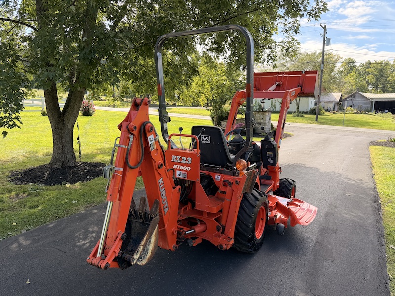 2003 Kubota BX23 Tractor Loader Backhoe Mower - Image 10