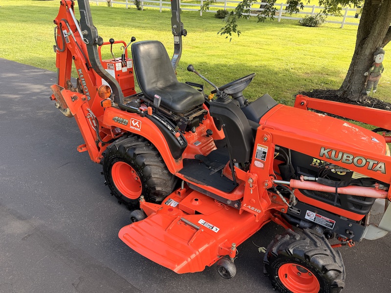 2003 Kubota BX23 Tractor Loader Backhoe Mower - Image 12