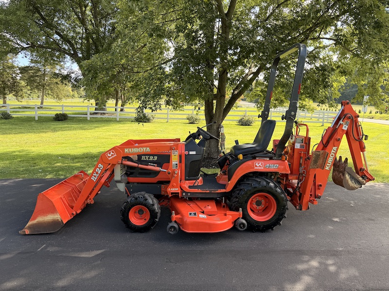 2003 Kubota BX23 Tractor Loader Backhoe Mower - Image 13