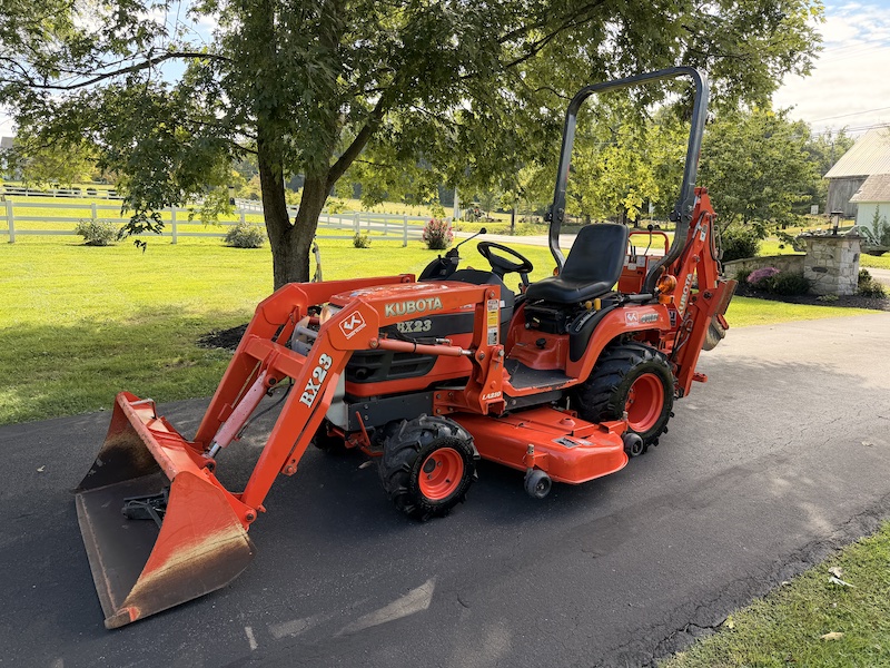 2003 Kubota BX23 Tractor Loader Backhoe Mower - Image 14