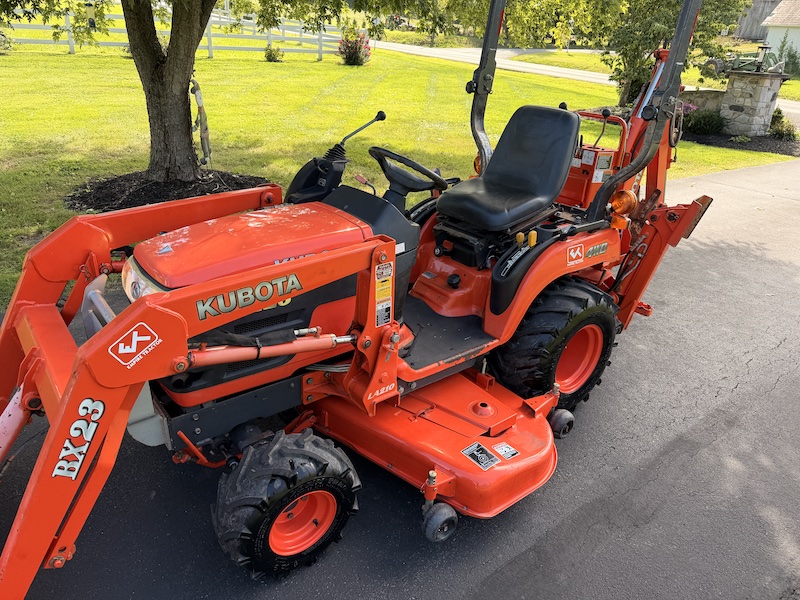 2003 Kubota BX23 Tractor Loader Backhoe Mower - Image 15