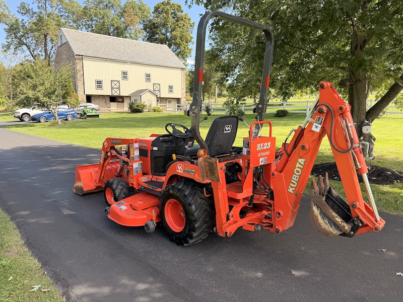 2003 Kubota BX23 Tractor Loader Backhoe Mower - Image 17