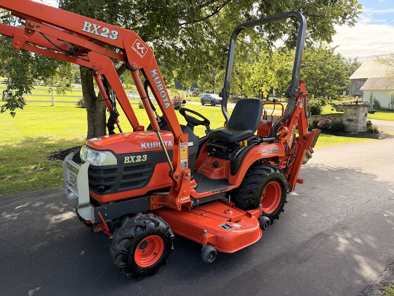 2003 Kubota BX23 Tractor Loader Backhoe Mower - Image 19